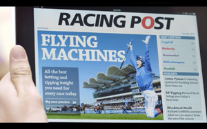 Adbreakanthems Racing Post – iPad Apps tv advert ad music