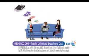 Adbreakanthems BT Broadband – Totally Unlimited 30 tv advert ad music