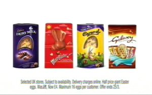 Adbreakanthems Tesco – Half Price Giant Easter Eggs tv advert ad music