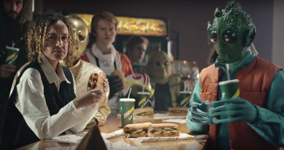 Adbreakanthems Subway – Star Wars Canteen tv advert ad music